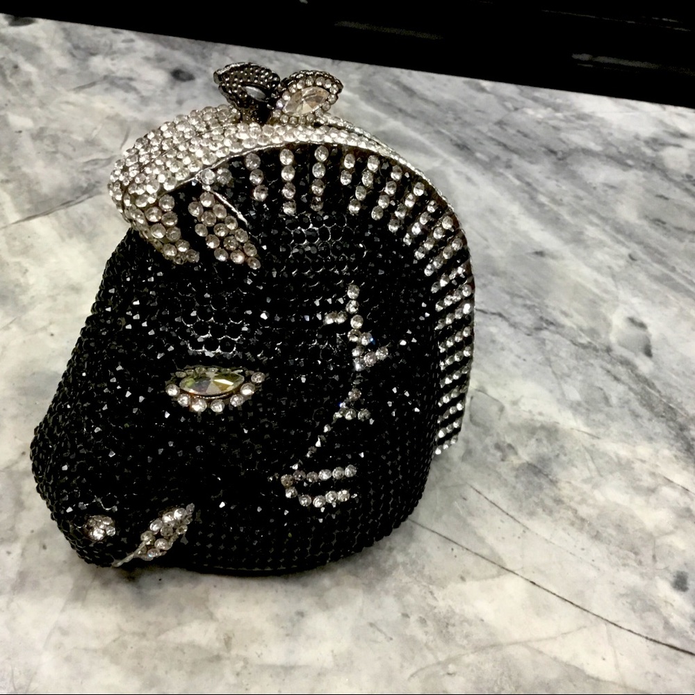Swarovski Elements Horse Clutch Bag!